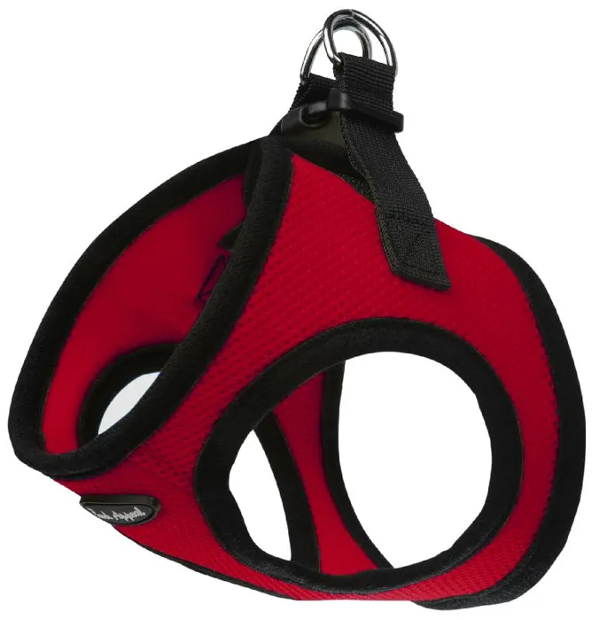 Bark Appeal Ez Wrap Mesh Harness Red Xs