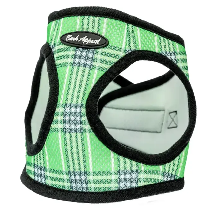 Mesh Ez Wrap Green Plaid Xxs