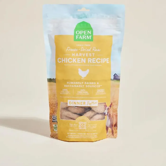 Freeze Dried Raw Morsels Patties Chicken - 10.5oz