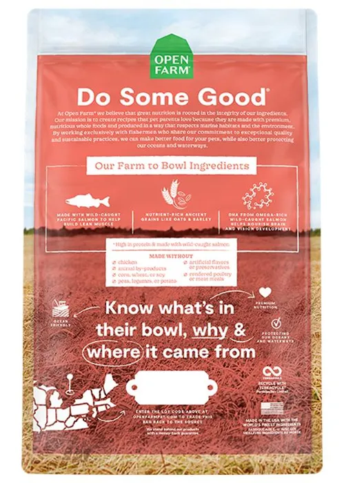 Open Farm Puppy Salmon Ancient Grains 4-lb