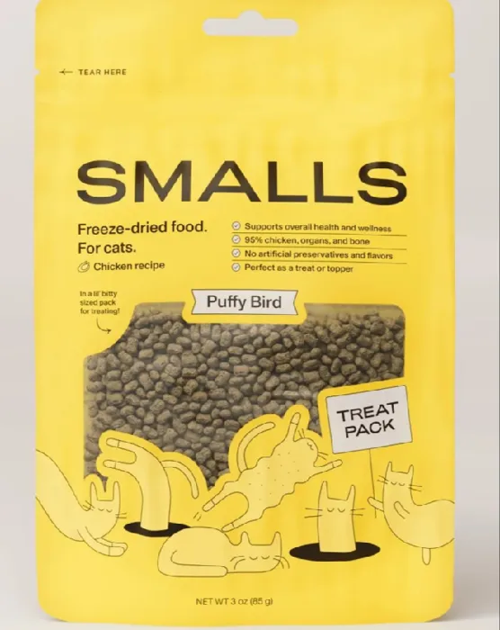 Smalls Fd Cat Chicken Bird 3-oz