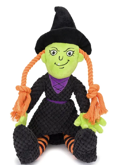 Fab Dog Toy Holiday Halloween Witch Small
