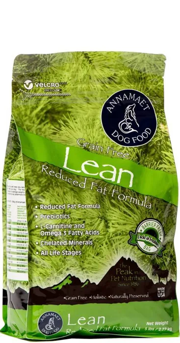 Grain Free Lean Low Fat Formula Dry Dog Food 12-lb