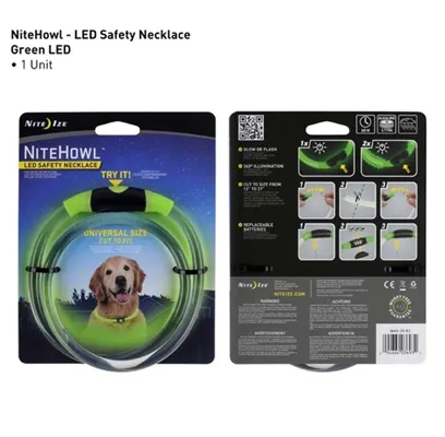 Nitehowl Rechrg Necklace Grn