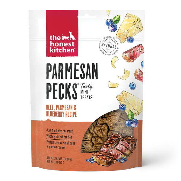 The Honest Kitchen Dog Parmesan Pecks Beef & Blueberry 8-oz