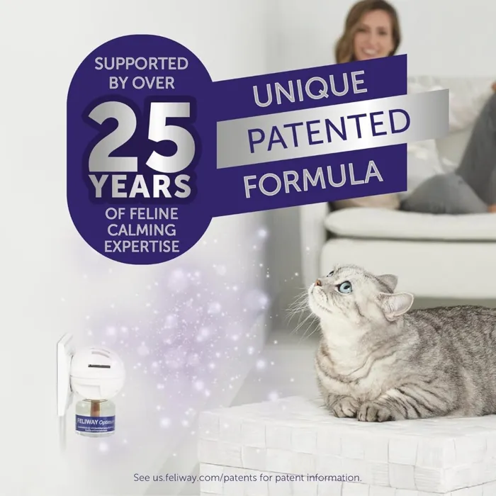 Feliway Optimum Diffuser Kit enhanced-calming graphic