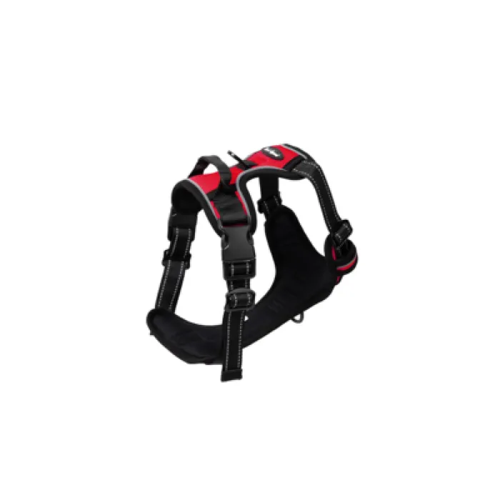 Bark Appeal Control Harness Red Medium