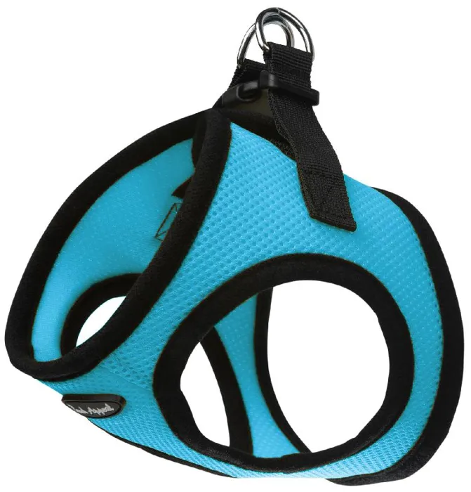 Bark Appeal Ez Wrap Harness Aqua Blue Medium