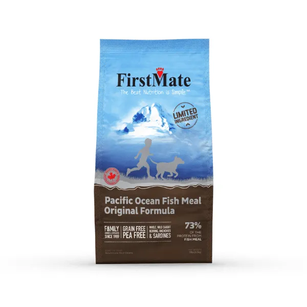 FirstMate Pacific Ocean Fish Meal Original Formula 1 lb bag front